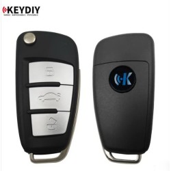 B02-MB METAL BUTTONS AUDI STYLE KEYDIY