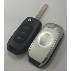 RENAULT КОРПУС ЗА СГЪВАЕМ КЛЮЧ С 3 БУТОНА И МЯСТО ЗА БАТЕРИЯ