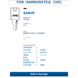 SAM3R  SAMSONITE ERREBI
