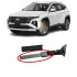 Hyundai emergency key blade 81996-AA540 with key cover and belt