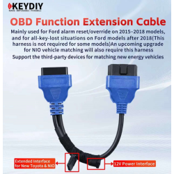 KEYDIY OBD EXTENSION CABLE FOR FORD
