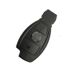 MERCEDES КОРПУС ЗА НОВИТЕ СМАРТ КЛЮЧОВЕ С 2 БУТОНА БЕЗ ХРОМ