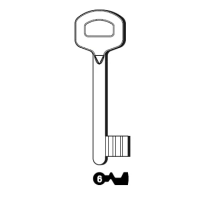 Метал новия модел ключ №6