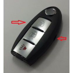 NISSAN SMART KEY 2+1 БУТОНА