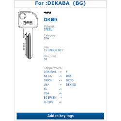 DKB9 (DEKABA, MAUER F SERIES)