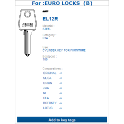 EL12R (EURO LOCKS)