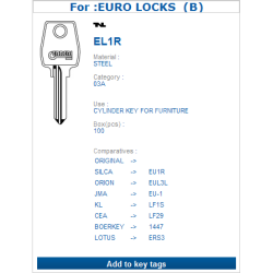 EL1R (EURO LOCKS)