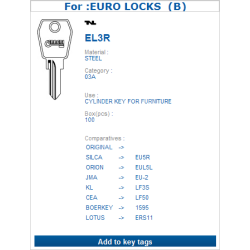 EL3R (EURO LOCKS)