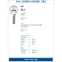 EL5 (EURO LOCKS)