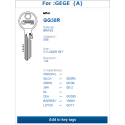 GG38R (GEGE)