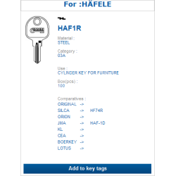 HAF1R (HAFELE)