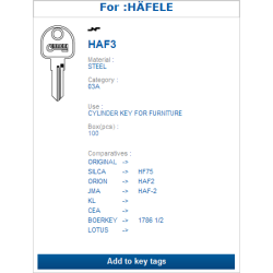 HAF3 (HAFELE)