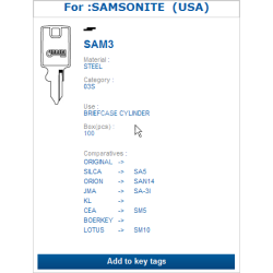 SAM3 (SAMSONITE)