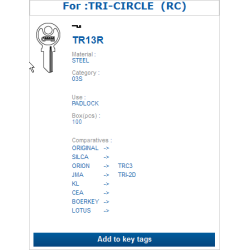 TR13R (TRI-CIRCLE)