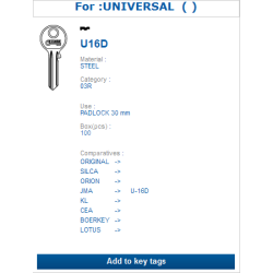 U16D (UNIVERSAL)
