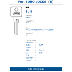 EL11 (EURO LOCKS)