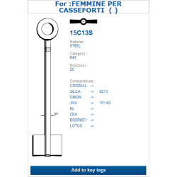 15C13S (CASSEFORTI)