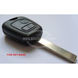 СИТРОЕН КОРПУС ЗА КЛЮЧ С 2 БУТОНА HU83