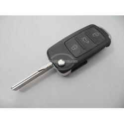 VW TOUAREG КОРПУС ЗА СГЪВАЕМ КЛЮЧ С 3 БУТОНА