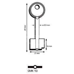 GMK1-D, GMK1D за сейф