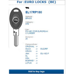 EL17RP180 (EURO LOCKS)
