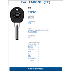 T7P65  (TARONI)