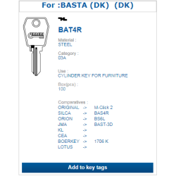 BAT4R (BASTA, EURO LOCKS)