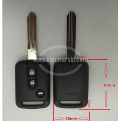 КЛЮЧ ЗА NISSAN 3 БУТОНА