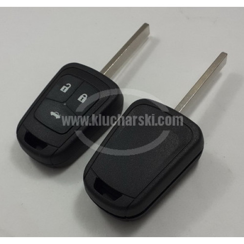 OPEL CHEVROLET КОРПУС ЗА КЛЮЧ С 3 БУТОНА OPEL CHEVROLET КОРПУС ЗА КЛЮЧ С 3 БУТОНА