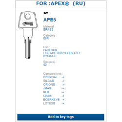 APE5 (APEX, APEKS)