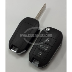 PEUGEOT CITROEN КОРПУС ЗА СГЪВАЕМ КЛЮЧ HU83 2012+