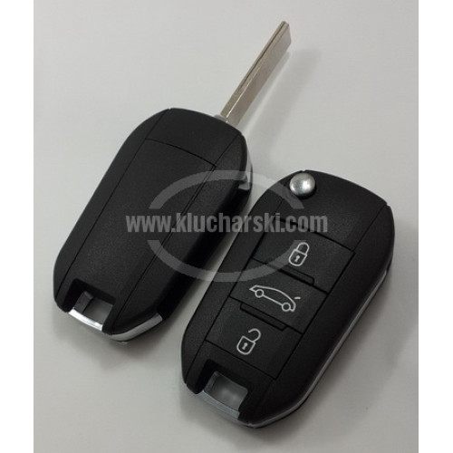 PEUGEOT CITROEN КОРПУС ЗА СГЪВАЕМ КЛЮЧ HU83 2012+ PEUGEOT CITROEN КОРПУС ЗА СГЪВАЕМ КЛЮЧ HU83 2012+