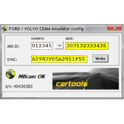 VOLVO CEM-5 immo emulator