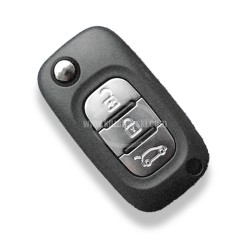 RENAULT КОРПУС ЗА СГЪВАЕМ КЛЮЧ С 3 БУТОНА VA2