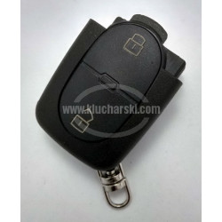 AUDI SEAT SKODA VW КОРПУС НА ДИСТАНЦИОННА ЧАСТ НА КЛЮЧ С 2 ОБЛИ БУТОНА AUDI SEAT SKODA VW КОРПУС НА ДИСТАНЦИОННА ЧАСТ НА КЛЮЧ С 2 ОБЛИ БУТОНА