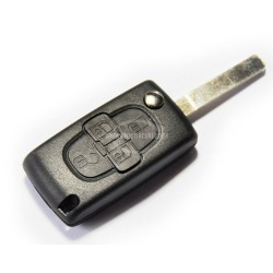 PEUGEOT И CITROEN КОРПУС С 4 БУТОНА ЗА СГЪВАЕМ КЛЮЧ HU83
