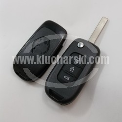 RENAULT КОРПУС НА СГЪВАЕМ КЛЮЧ С 3 БУТОНА БЕЗ МЯСТО ЗА БАТЕРИЯ VA2