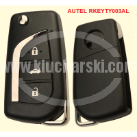 AUTEL RKEYTY003AL СГЪВАЕМ КЛЮЧ С 3 БУТОНА БЕЗ ЧИП НА ПЛАТКАТА TOYOTA ДИЗАЙН