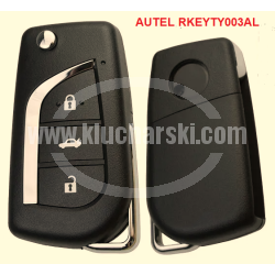 AUTEL RKEYTY003AL СГЪВАЕМ КЛЮЧ С 3 БУТОНА БЕЗ ЧИП НА ПЛАТКАТА TOYOTA ДИЗАЙН