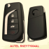 AUTEL RKEYTY004AL СГЪВАЕМ КЛЮЧ С 4 БУТОНА БЕЗ ЧИП НА ПЛАТКАТА TOYOTA ДИЗАЙН