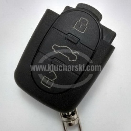AUDI SEAT SKODA VW КОРПУС НА ДИСТАНЦИОННА ЧАСТ НА КЛЮЧ С 3 ОБЛИ БУТОНА CR2032 AUDI SEAT SKODA VW КОРПУС НА ДИСТАНЦИОННА ЧАСТ НА КЛЮЧ С 3 ОБЛИ БУТОНА CR2032