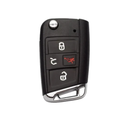 VW GOLF 7 SEAT SKODA MQB КОРПУС ЗА КЛЮЧ С 4 БУТОНА HU162